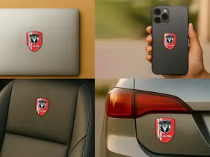 Dodge Adesivo Cupola Auto Stile Universale Stellare